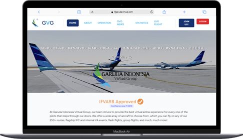 Garuda Indonesia Virtual Group desktop