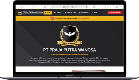 PT Praja Putra Wangsa desktop